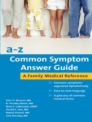 cover image of A-Z Common Symptom Answer Guide